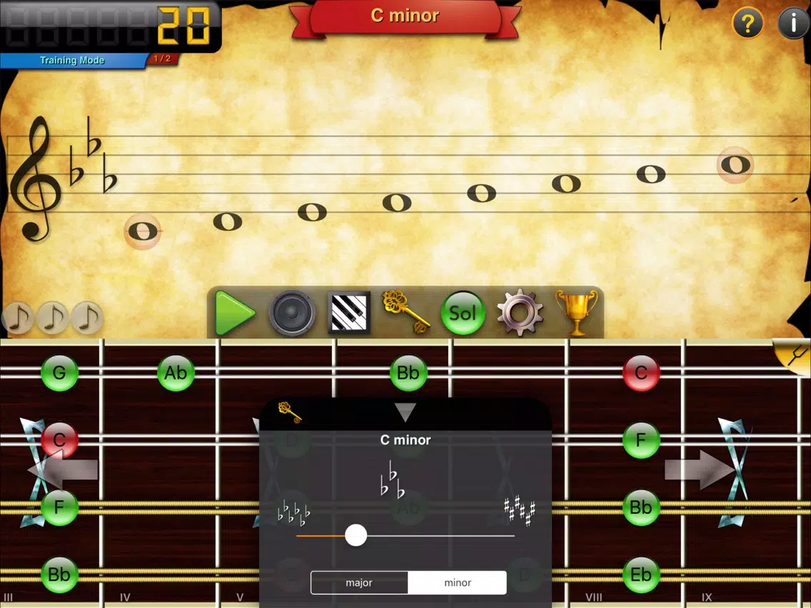 Mozart 2 Mandolin iPad  Screenshots