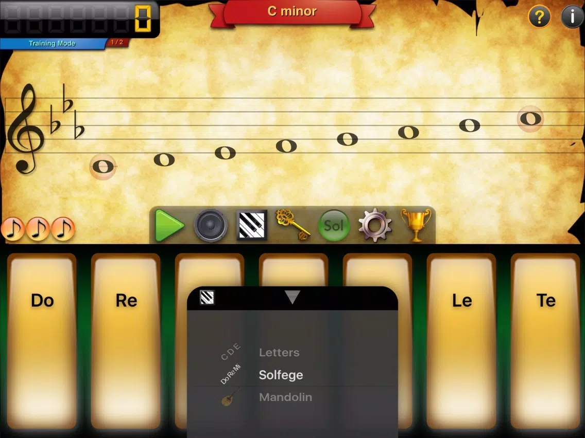 Mozart 2 Mandolin iPad  Screenshots