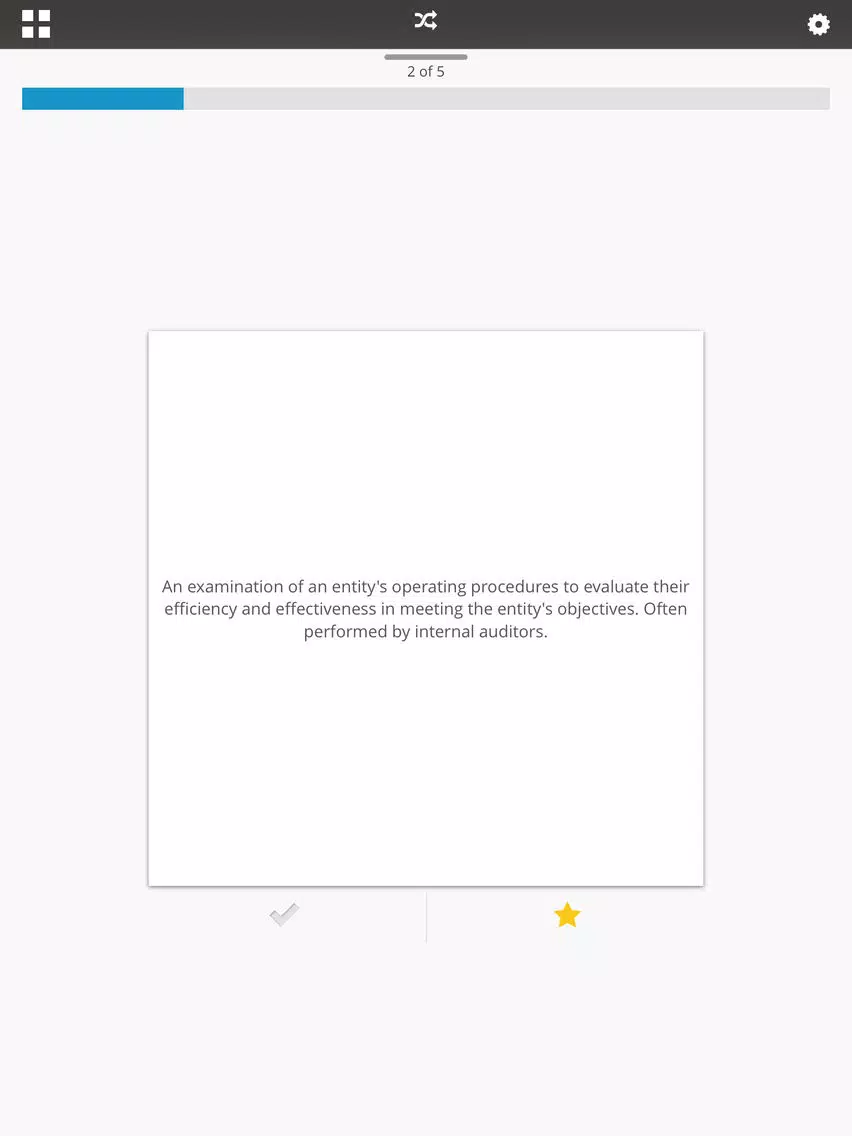 CPA Exam Flashcards iPad  Ekran Görüntüleri