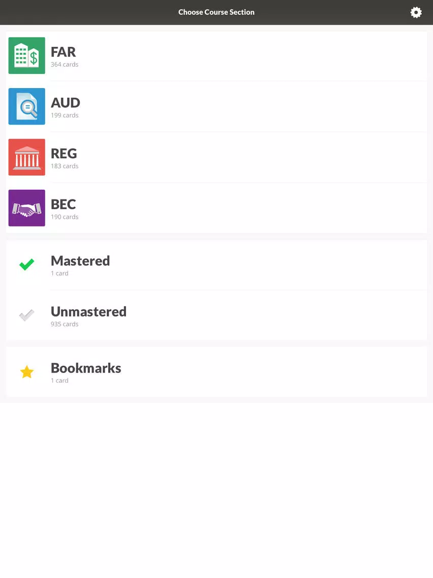 CPA Exam Flashcards iPad  Ekran Görüntüleri