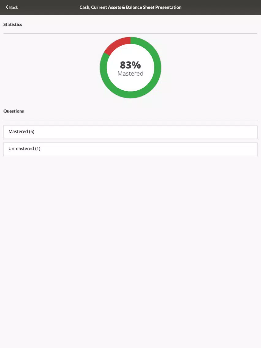CPA Exam Flashcards iPad  Ekran Görüntüleri