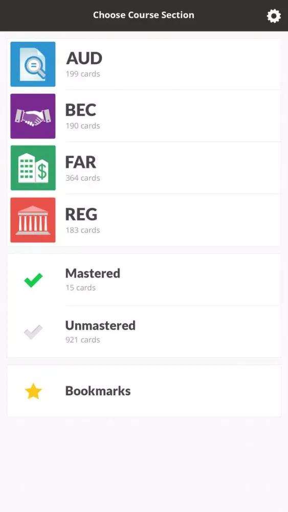 CPA Exam Flashcards 스크린샷