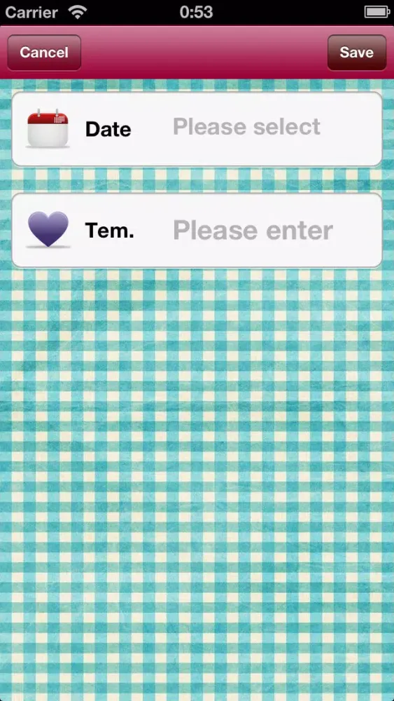 Capturas de pantalla de iBodyTemperature