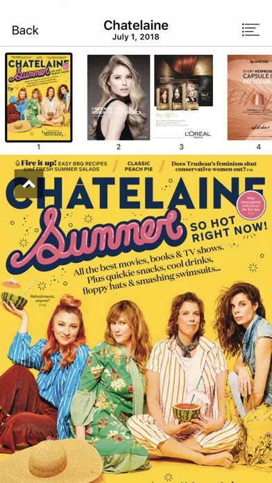 Chatelaine Magazine應用截圖