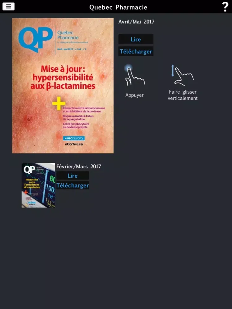 Québec Pharmacie iPad  স্ক্রিনশট