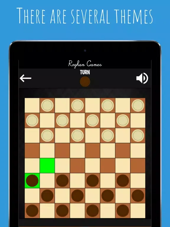 Checkers 2 Players (Dama) iPad  Screenshots