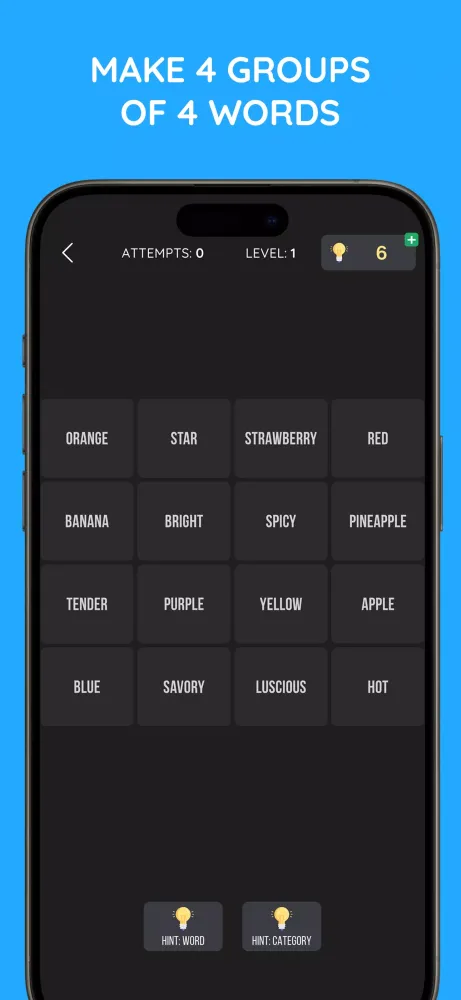 Connections Game: Word Match应用截图