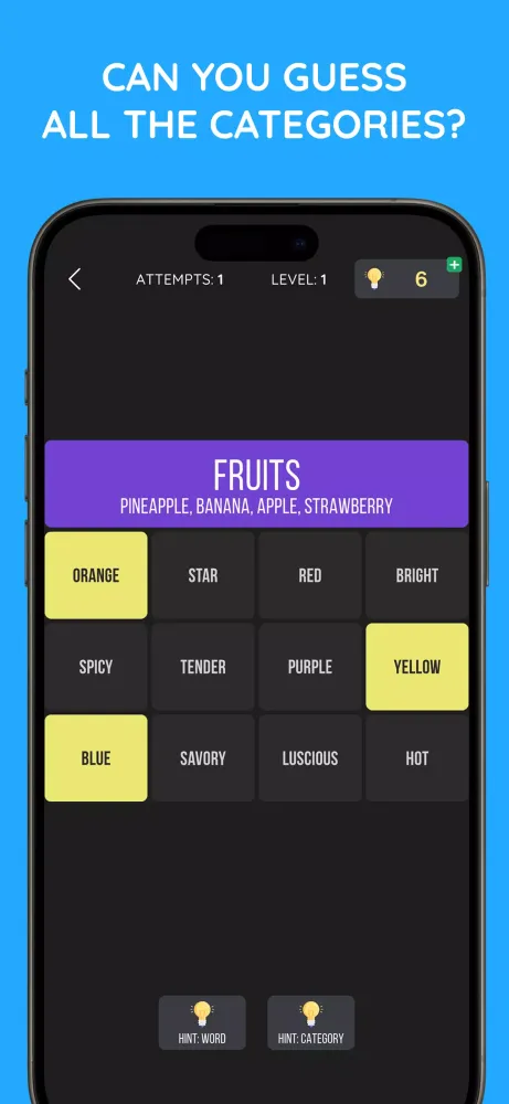 Connections Game: Word Match应用截图