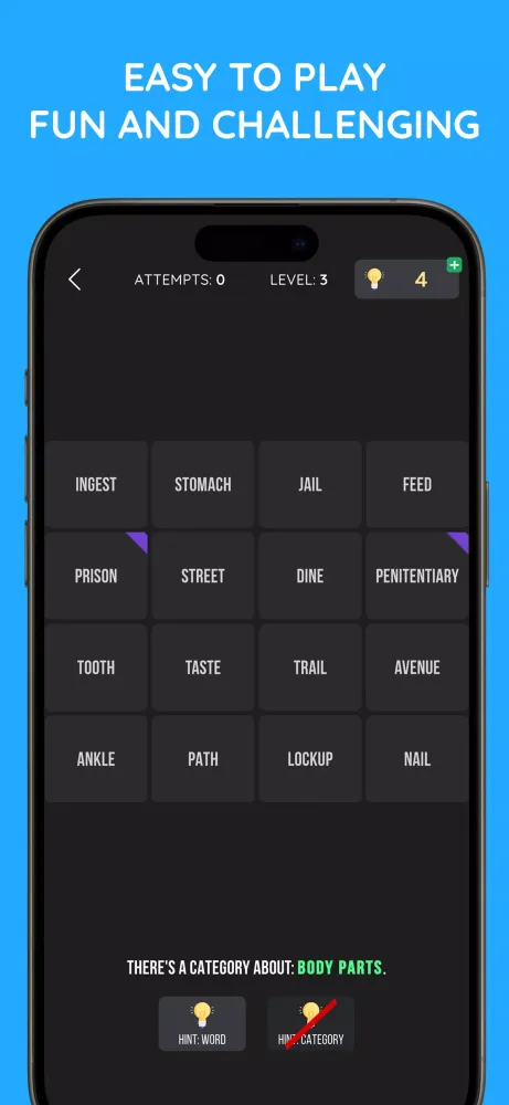 Connections Game: Word Match应用截图