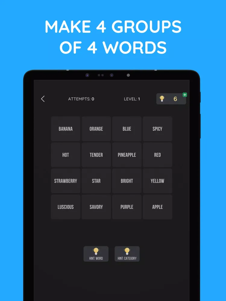 Connections Game: Word Match应用截图