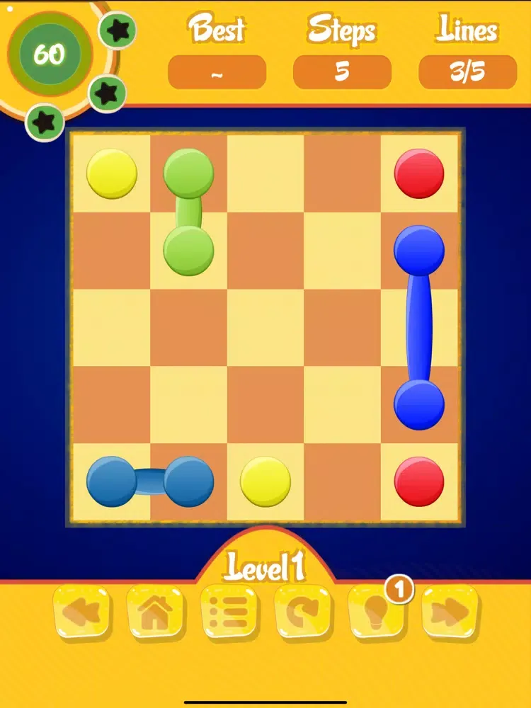 Connect Dots Complete the Flow iPad 스크린샷