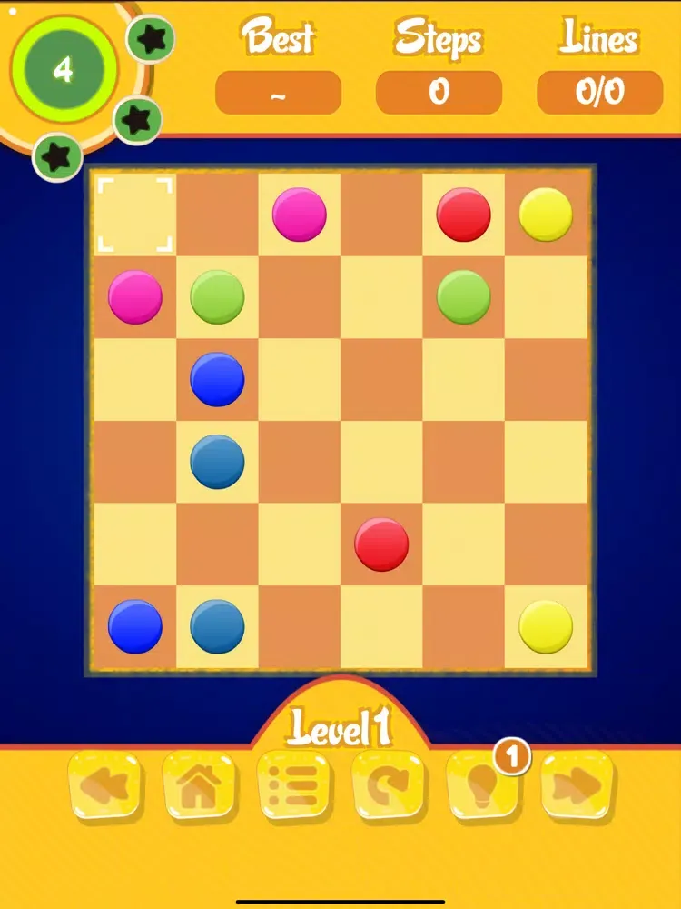 Connect Dots Complete the Flow iPad 스크린샷