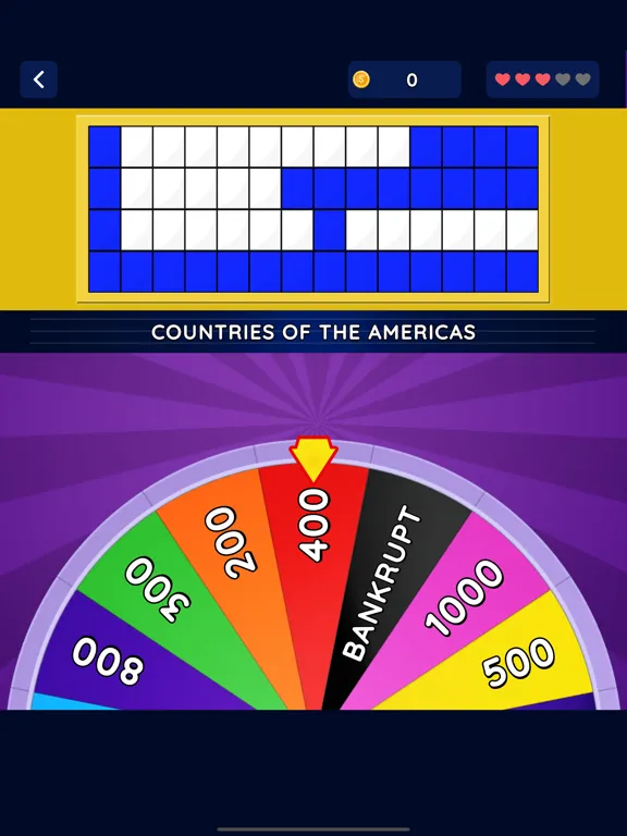 Capturas de pantalla de Wheel of Words: Classic Game iPad 