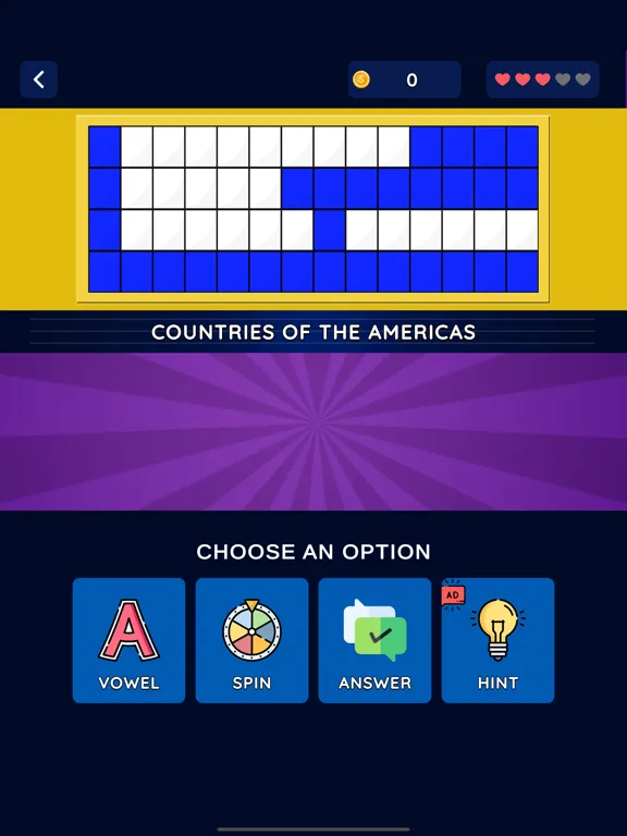 Capturas de pantalla de Wheel of Words: Classic Game iPad 