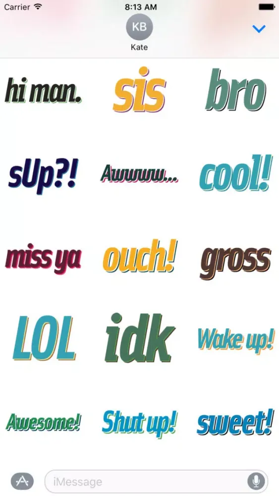 Скриншоты The Bro Stickers