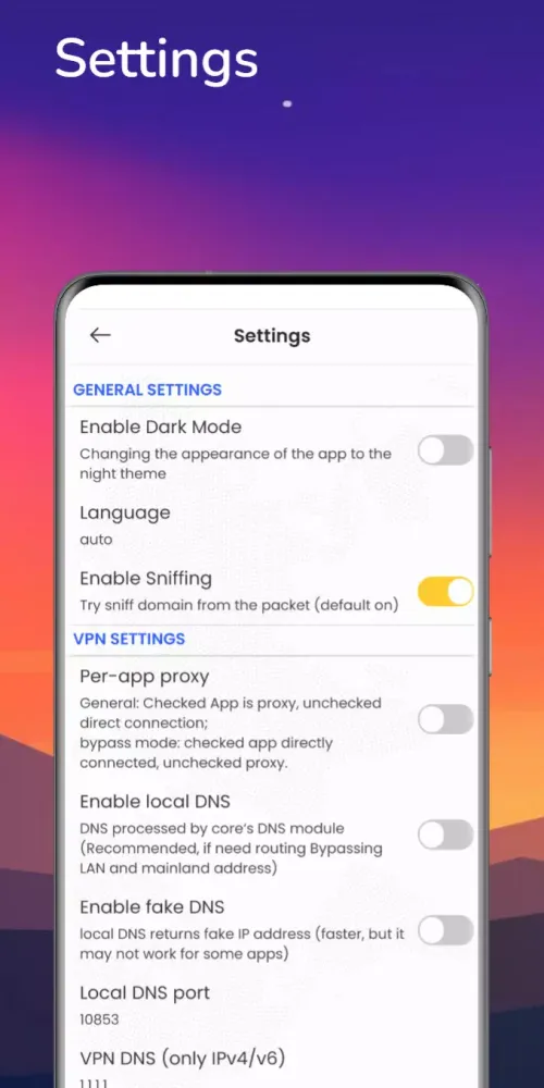 تصاویر ROG VPN