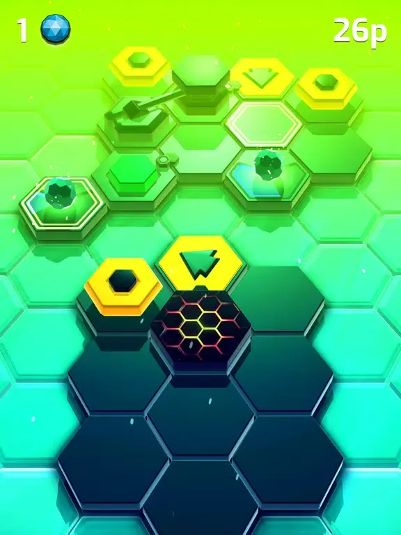 Hexaflip: The Action Puzzler iPad  Screenshots