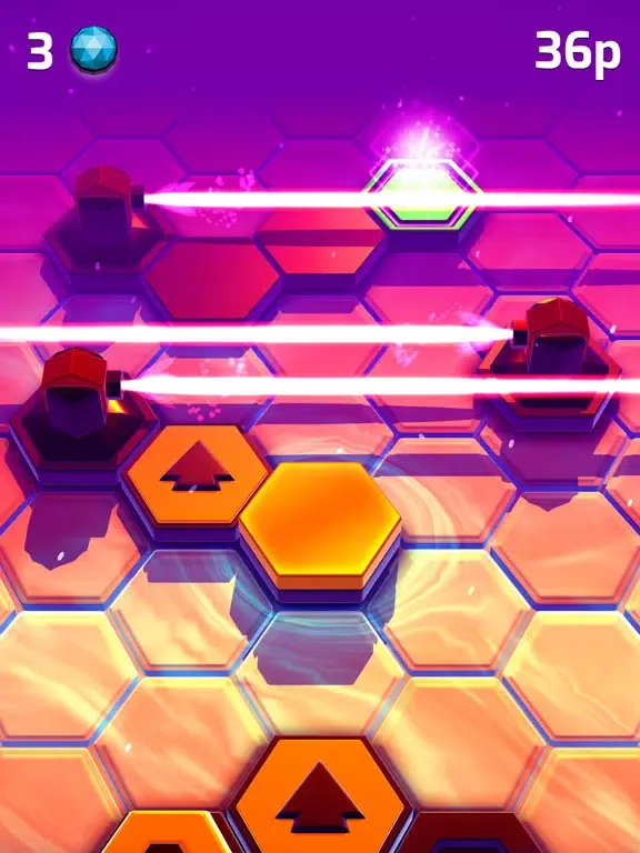 Hexaflip: The Action Puzzler iPad  Screenshots