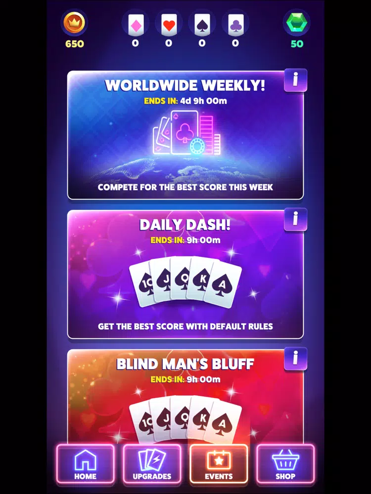 Poker Blast – fast card fun iPad  Ekran Görüntüleri