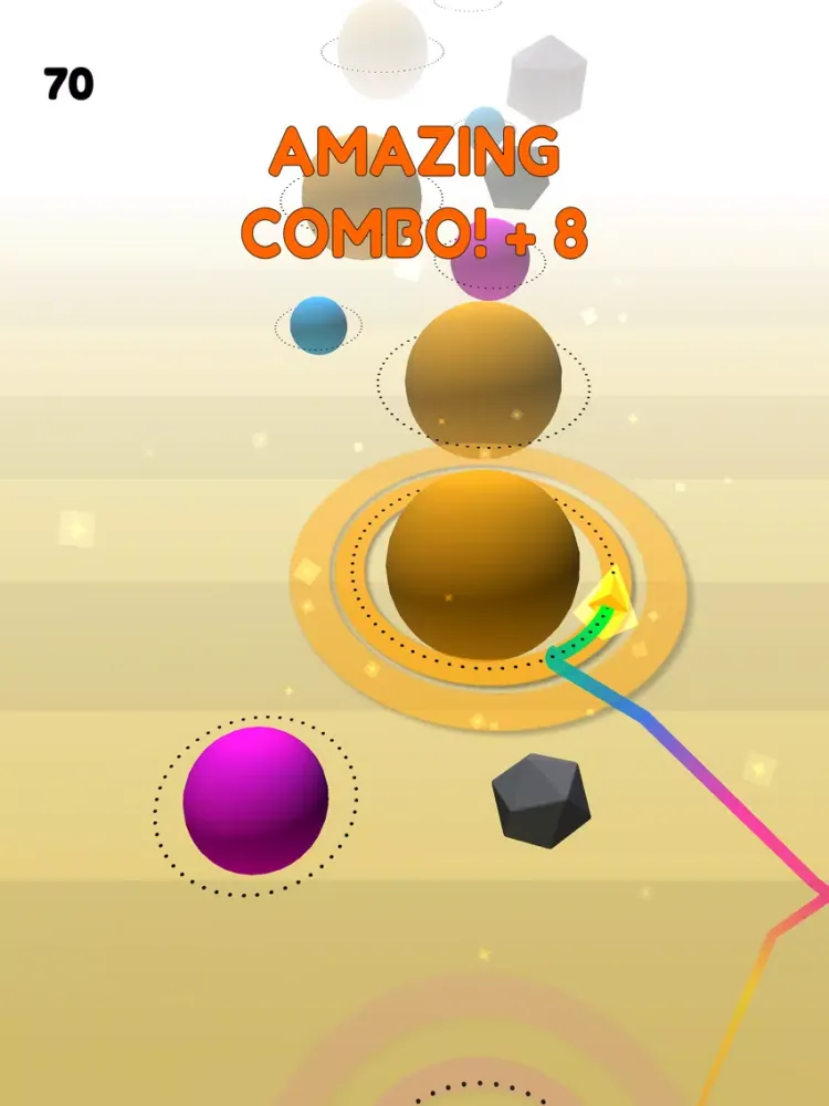 ภาพหน้าจอของ Color Jump! - Tap Jump Play iPad 