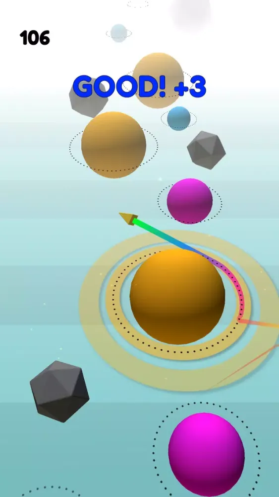 ภาพหน้าจอของ Color Jump! - Tap Jump Play