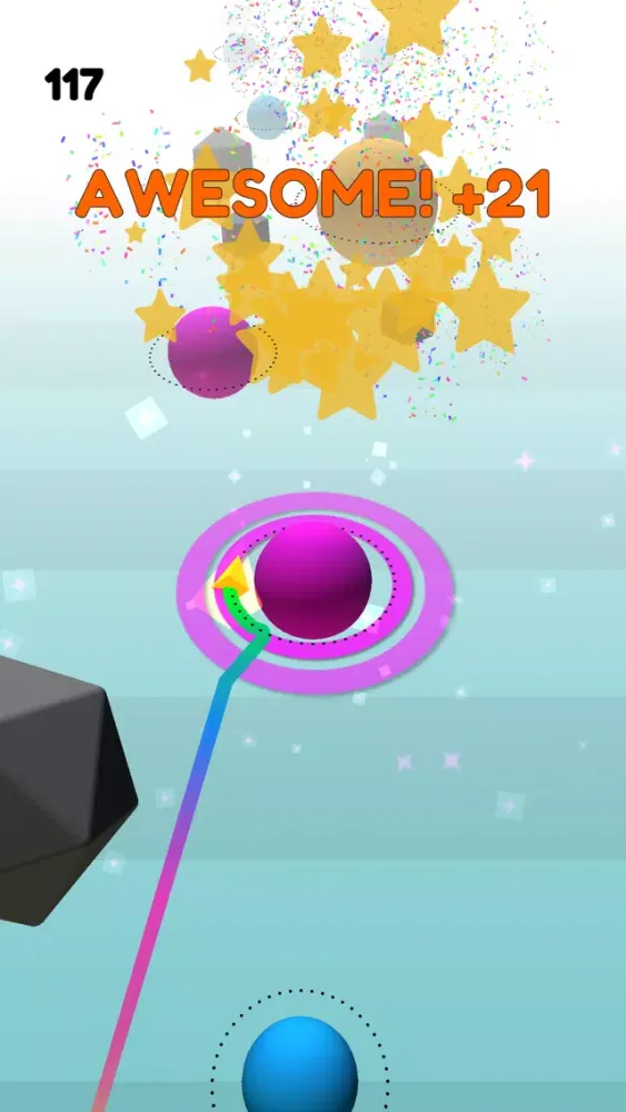 ภาพหน้าจอของ Color Jump! - Tap Jump Play