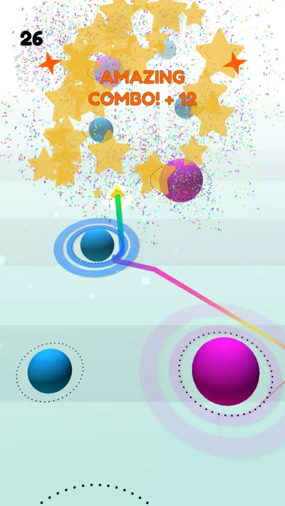 ภาพหน้าจอของ Color Jump! - Tap Jump Play
