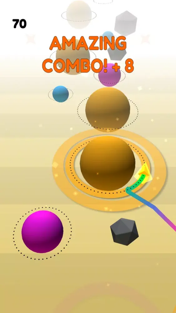 ภาพหน้าจอของ Color Jump! - Tap Jump Play