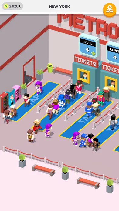 Tangkapan skrin Idle Subway Tycoon - Play Now!