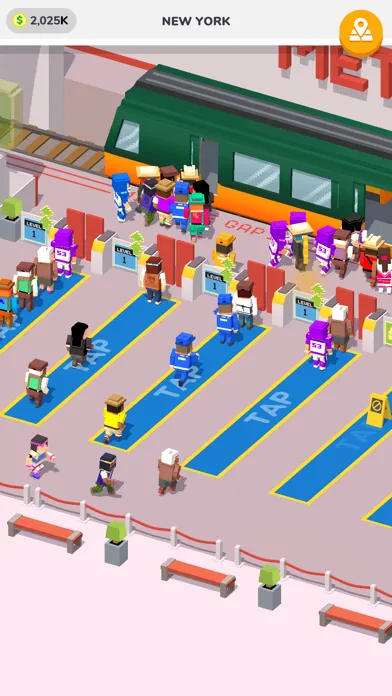 Tangkapan skrin Idle Subway Tycoon - Play Now!