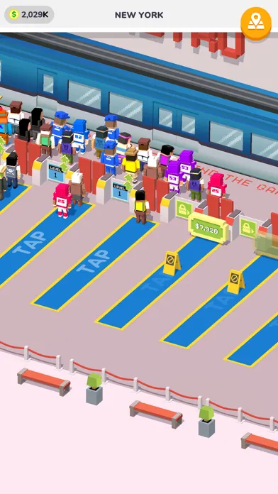 Tangkapan skrin Idle Subway Tycoon - Play Now!
