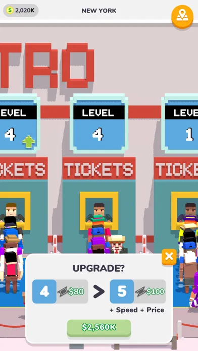 Tangkapan skrin Idle Subway Tycoon - Play Now!