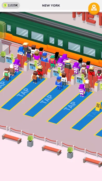 Tangkapan skrin Idle Subway Tycoon - Play Now!