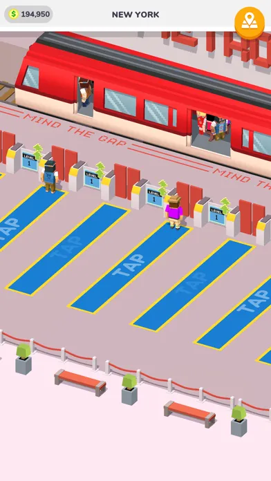 Tangkapan skrin Idle Subway Tycoon - Play Now!