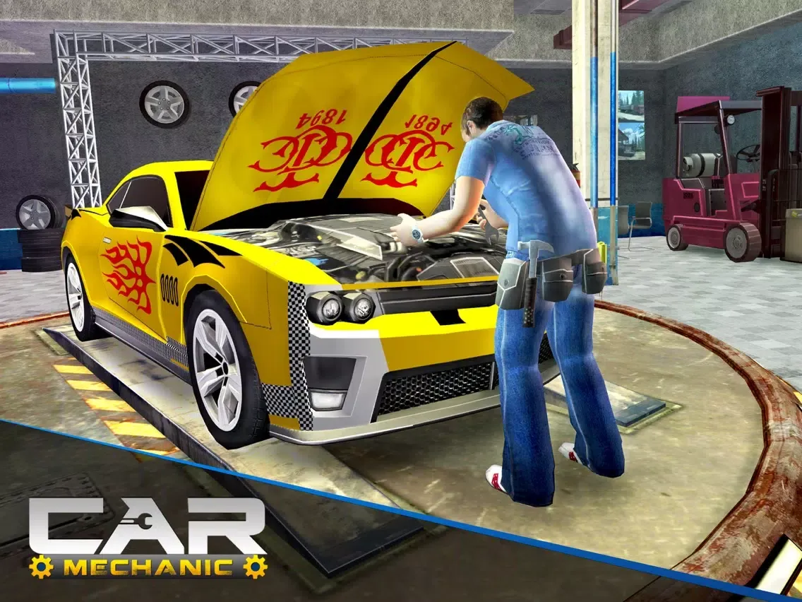 Tangkapan skrin Garage: Car Mechanic Simulator iPad 