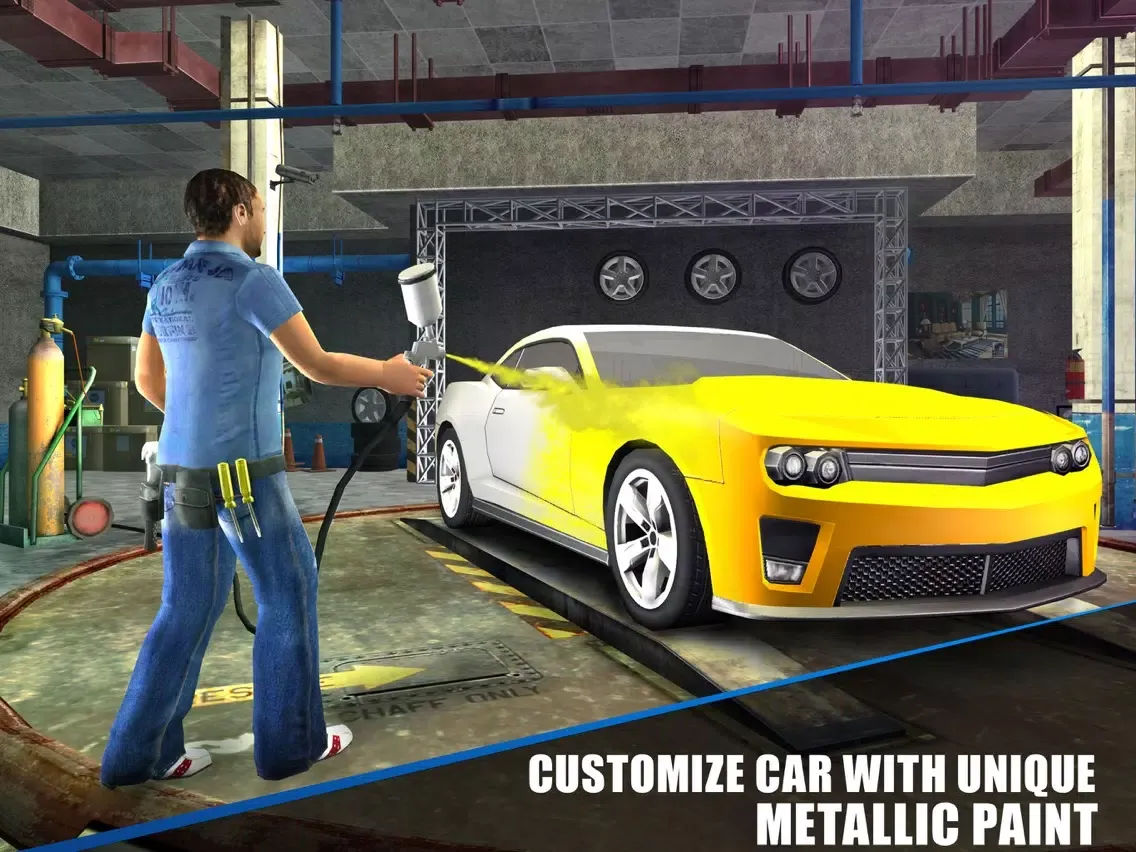 Tangkapan skrin Garage: Car Mechanic Simulator iPad 