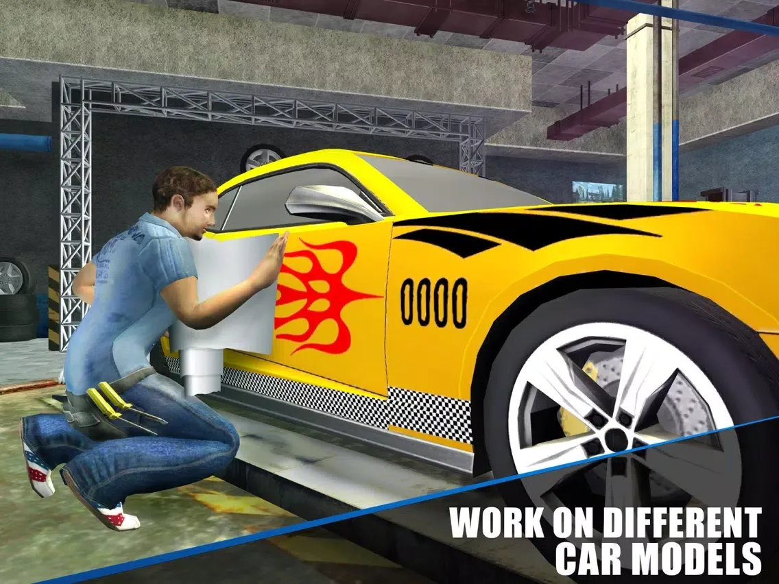 Tangkapan skrin Garage: Car Mechanic Simulator iPad 