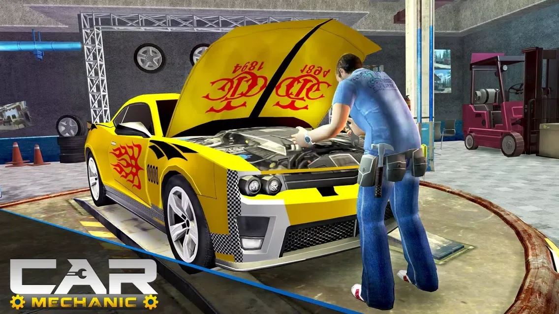 Tangkapan skrin Garage: Car Mechanic Simulator