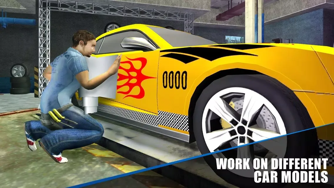 Tangkapan skrin Garage: Car Mechanic Simulator