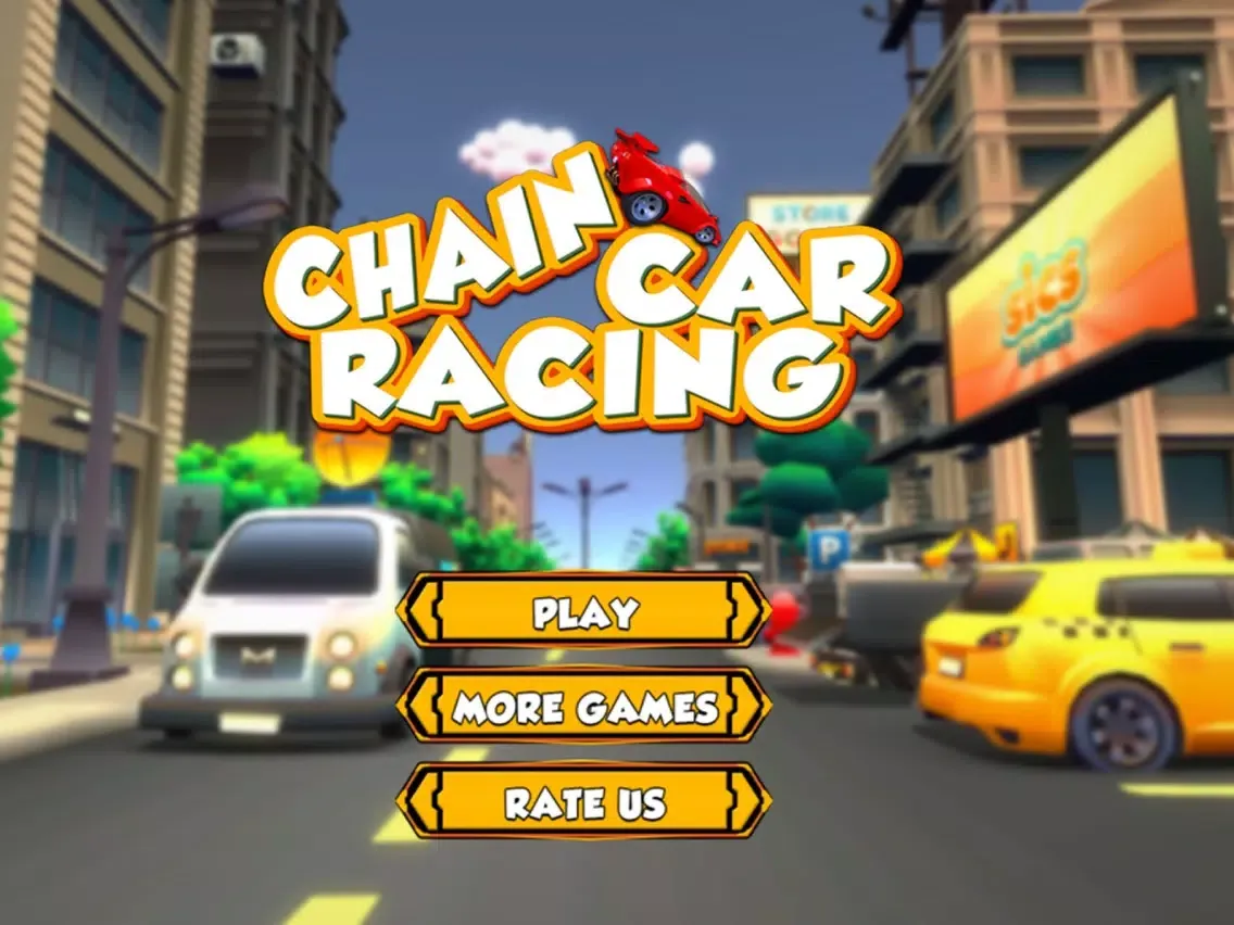 Скриншоты Toon Chained Cars Racing Game iPad 