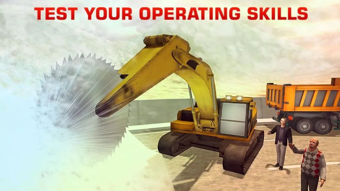 Capturas de pantalla de Heavy Excavator Crane Sim – Construction City Crew