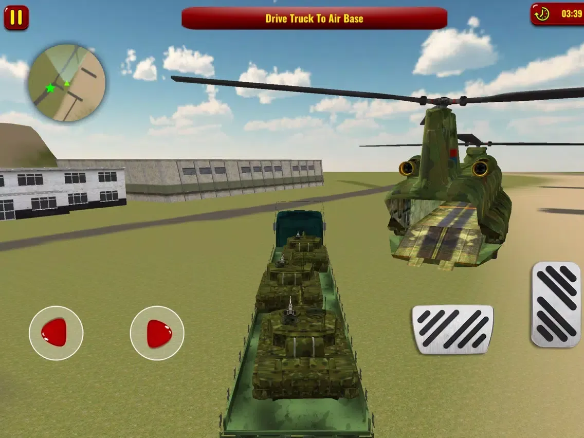 Offroad US Army Transport – Cargo Apache Simulator iPad  Screenshots