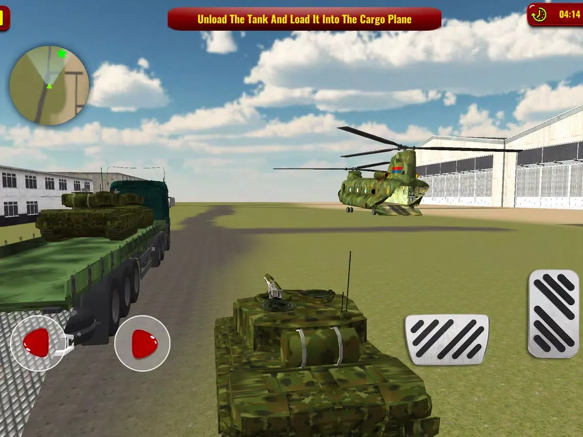 Offroad US Army Transport – Cargo Apache Simulator iPad  Screenshots