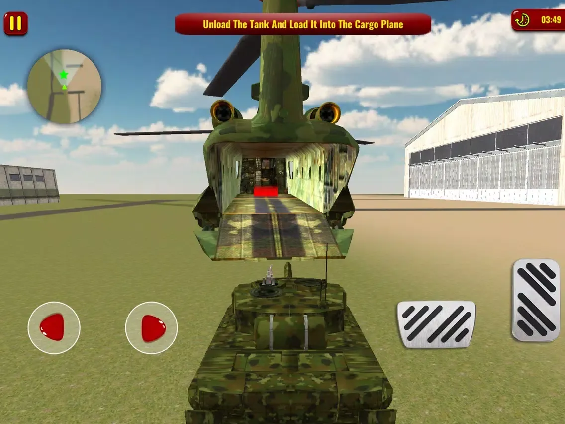 Offroad US Army Transport – Cargo Apache Simulator iPad  Screenshots