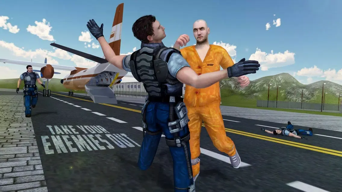 Prisoner Escape Plane Hijack - Hard Time Survival Ekran Görüntüleri