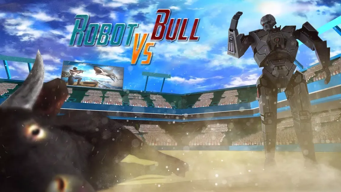 Robot Vs Bull – Real War Steel Rampage Screenshots