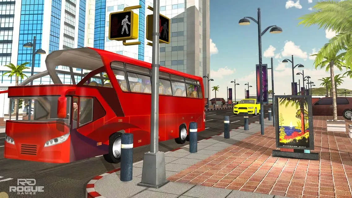 Capturas de tela do Tourist Transport Bus – Real Driving Simulator
