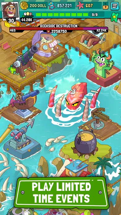 Capturas de tela do Disaster Town Tycoon