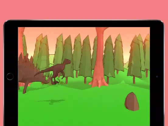 Tangkapan skrin Rogue Dino Runner iPad 