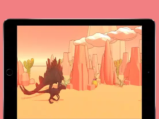 Tangkapan skrin Rogue Dino Runner iPad 